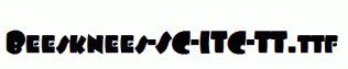 Beesknees-SC-ITC-TT.ttf