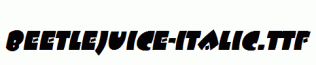 Beetlejuice-Italic.ttf