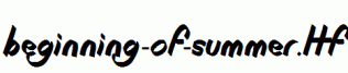 Beginning-of-Summer.ttf