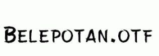 Belepotan.otf