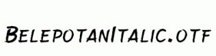 BelepotanItalic.otf