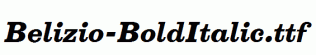 Belizio-BoldItalic.ttf