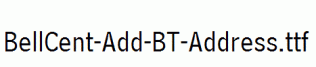 BellCent-Add-BT-Address.ttf