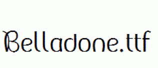 Belladone.ttf