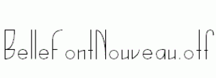 BelleFontNouveau.otf