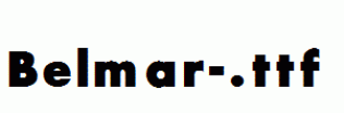 Belmar-.ttf