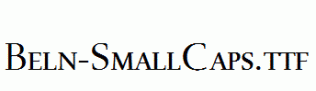 Beln-SmallCaps.ttf