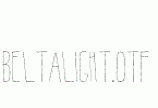BeltaLight.otf