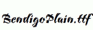 BendigoPlain.ttf