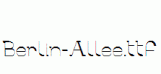Berlin-Allee.ttf