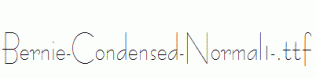 Bernie-Condensed-Normal1-.ttf