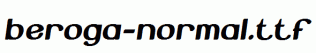 Beroga-Normal.ttf