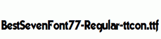 BestSevenFont77-Regular-ttcon.ttf