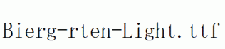 Bierg-rten-Light.ttf