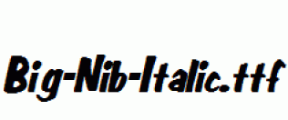 Big-Nib-Italic.ttf