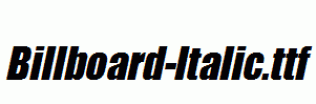 Billboard-Italic.ttf