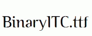 BinaryITC.ttf