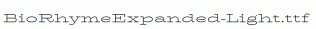 BioRhymeExpanded-Light.ttf
