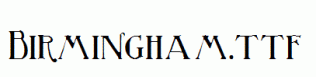 Birmingham.ttf