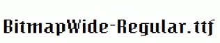 BitmapWide-Regular.ttf