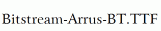 Bitstream-Arrus-BT.ttf