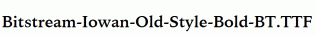 Bitstream-Iowan-Old-Style-Bold-BT.ttf