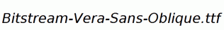 Bitstream-Vera-Sans-Oblique.ttf