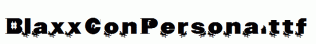 BlaxxConPersona.ttf