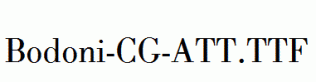 Bodoni-CG-ATT.ttf