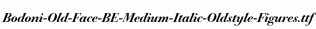 Bodoni-Old-Face-BE-Medium-Italic-Oldstyle-Figures.ttf