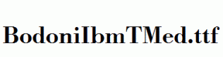 BodoniIbmTMed.ttf