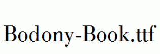 Bodony-Book.ttf