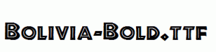 Bolivia-Bold.ttf