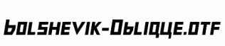 Bolshevik-Oblique.otf
