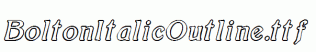 BoltonItalicOutline.ttf
