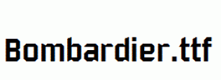 Bombardier.ttf