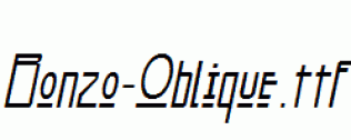 Bonzo-Oblique.ttf