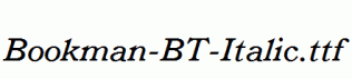 Bookman-BT-Italic.ttf
