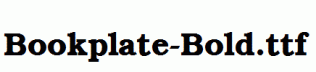 Bookplate-Bold.ttf
