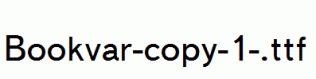 Bookvar-copy-1-.ttf