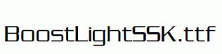 BoostLightSSK.ttf