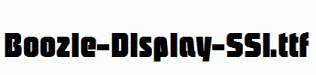 Boozle-Display-SSi.ttf