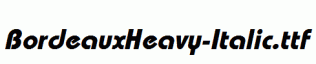 BordeauxHeavy-Italic.ttf