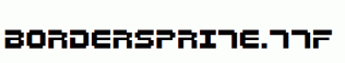 Bordersprite.ttf