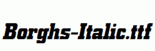 Borghs-Italic.ttf