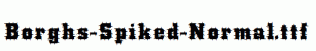 Borghs-Spiked-Normal.ttf