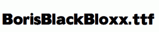 BorisBlackBloxx.ttf