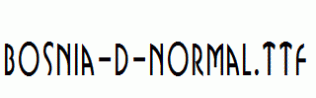 Bosnia-D-Normal.ttf