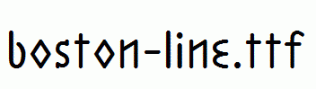 Boston-Line.ttf