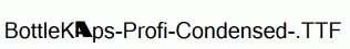 BottleKaps-Profi-Condensed-.ttf